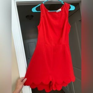 Red romper